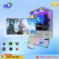 Bộ PC Core i3 12100F | 8G | SSD 256G | GTX 1650 | Màn 24 inh